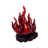 Flame Statue Collections Desktop Ornament for Office Bedroom Bookshelf