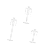 Pillar Candle Holder Wedding Elegant Birthday Party Decorative Candle Stands 3pcs Large