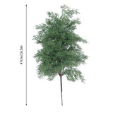 Artificial Plant Branch Easy to Use Holiday Season Decor Decoration Greenery 47 cm