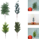 Artificial Plant Branch Easy to Use Holiday Season Decor Decoration Greenery 47 cm