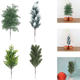 Artificial Plant Branch Easy to Use Holiday Season Decor Decoration Greenery 47 cm