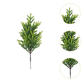 Artificial Plant Branch Easy to Use Holiday Season Decor Decoration Greenery 48 cm