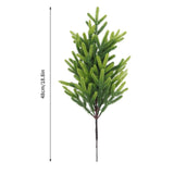 Artificial Plant Branch Easy to Use Holiday Season Decor Decoration Greenery 48 cm