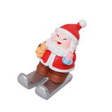 Christmas Cell Phone Stand Craft Statue for Decoration Bedroom Window Sill Bear