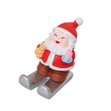 Christmas Cell Phone Stand Craft Statue for Decoration Bedroom Window Sill Bear