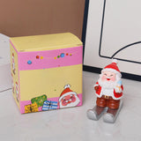 Christmas Cell Phone Stand Craft Statue for Decoration Bedroom Window Sill Snowman