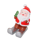 Christmas Cell Phone Stand Craft Statue for Decoration Bedroom Window Sill Christmas tree