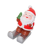 Christmas Cell Phone Stand Craft Statue for Decoration Bedroom Window Sill Christmas tree