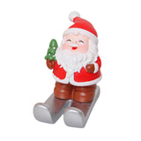 Christmas Cell Phone Stand Craft Statue for Decoration Bedroom Window Sill Christmas tree