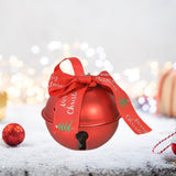 Christmas Bell Pendant Gift 3 inch Christmas Bell for Car Interior Door Wall red