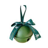 Christmas Bell Pendant Gift 3 inch Christmas Bell for Car Interior Door Wall green