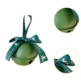 Christmas Bell Pendant Gift 3 inch Christmas Bell for Car Interior Door Wall green