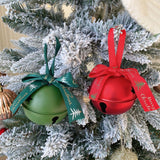 Christmas Bell Pendant Gift 3 inch Christmas Bell for Car Interior Door Wall green