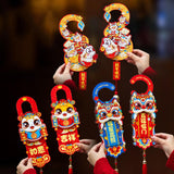 6x Door Hanger Signs Bedroom Chinese New Year 2025 Snake Hanging Decorations