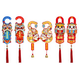 6x Door Hanger Signs Bedroom Chinese New Year 2025 Snake Hanging Decorations