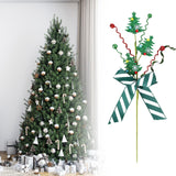 Christmas Tree Pick Xmas Tree Decor for Themed Parties Festive Design Green