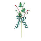 Christmas Tree Pick Xmas Tree Decor for Themed Parties Festive Design Green