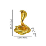 Snake Statue Decorative Collection Accessory Versatile Small Snake Sculpture