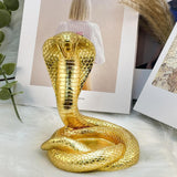 Snake Statue Decorative Collection Accessory Versatile Small Snake Sculpture