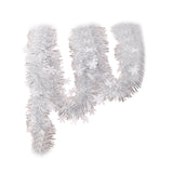 Christmas Tinsel Garland Silver Glitter for Ceiling Staircase Christmas Tree