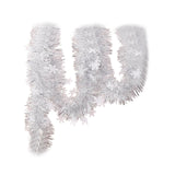 Christmas Tinsel Garland Silver Glitter for Ceiling Staircase Christmas Tree