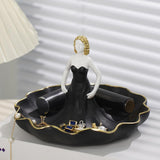 Valet Tray Desktop Organizer Hotel Bedroom Sundries Party Resin Storage Tray