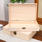 2x Wooden Storage Box for Pantry Organizer Storage Closet Kitchen Countertop