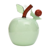 Fruit Statue Artwork Collection Glass Figurine for Housewarming Desk Cabinet Apple