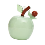 Fruit Statue Artwork Collection Glass Figurine for Housewarming Desk Cabinet Apple