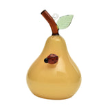 Fruit Statue Artwork Collection Glass Figurine for Housewarming Desk Cabinet Pear