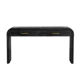 TREXM Console Table with Open Style, Two Top Drawers