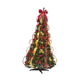 Christmas Pull Up Trees Collapsible Xmas Tree for Decorating Holiday Outside 3.9 ft