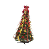 Christmas Pull Up Trees Collapsible Xmas Tree for Decorating Holiday Outside 4.9 ft