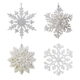 Christmas Tree Snowflake Pendant Christmas Tree Hanging Decorations for Home