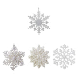 Christmas Tree Snowflake Pendant Christmas Tree Hanging Decorations for Home