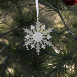 Christmas Tree Snowflake Pendant Christmas Tree Hanging Decorations for Home