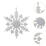 Christmas Tree Snowflake Pendant Christmas Tree Hanging Decorations for Home