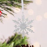 Christmas Tree Snowflake Pendant Christmas Tree Hanging Decorations for Home