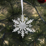 Christmas Tree Snowflake Pendant Christmas Tree Hanging Decorations for Home