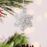 Christmas Tree Snowflake Pendant Christmas Tree Hanging Decorations for Home