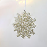 Christmas Tree Snowflake Pendant Christmas Tree Hanging Decorations for Home