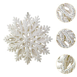 Christmas Tree Snowflake Pendant Christmas Tree Hanging Decorations for Home