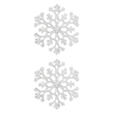 Christmas Tree Snowflake Pendant Christmas Tree Hanging Decorations for Home