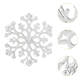 Christmas Tree Snowflake Pendant Christmas Tree Hanging Decorations for Home