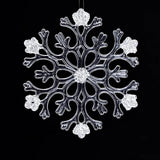 Christmas Tree Snowflake Pendant Christmas Tree Hanging Decorations for Home