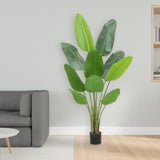 Artificial Potted Plant Artificial Plant Decor for Indoor Outdoor Store Home 160cm