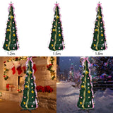 Christmas Pull up Trees Collapsible Xmas Tree for Decorative Home Apartment 3.9 ft