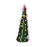 Christmas Pull up Trees Collapsible Xmas Tree for Decorative Home Apartment 3.9 ft