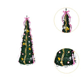 Christmas Pull up Trees Collapsible Xmas Tree for Decorative Home Apartment 3.9 ft