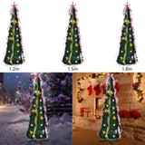 Christmas Pull up Trees Collapsible Xmas Tree for Decorative Home Apartment 3.9 ft